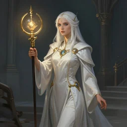 priestess of loviatar, digital art inspired by artstation