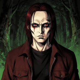 mike ehrmantraut in the art style of junji ito. uzumaki