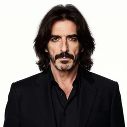 a portrait of frank zappa. shin - hanga and utamaro.