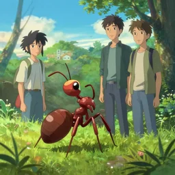 ant, behance hd artstation by jesper ejsing by rhads, makoto shinkai and lois van baarle, ilya kuvshinov, ossdraws