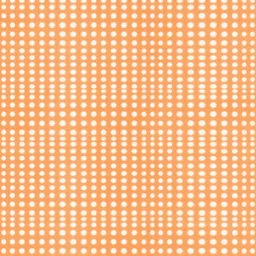 simple background pattern, orange with white dots