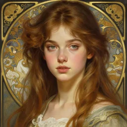 beautiful young teen cameron russell, closeup, d & d, fantasy, intricate, elegant, highly detailed, digital painting, artstation, concept art, matte, sharp focus, illustration, art by artgerm and greg rutkowski and alphonse mucha