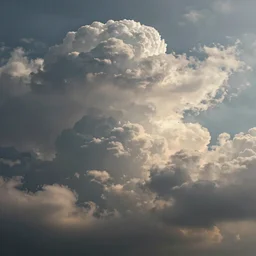 a beautiful realistic matte painting of a clouds by john howe and beeple, Trending on Artstation , featured on behance, volumetric light rays, intricate, ultrawide angle view, full subject in view, rectilinear, digital art. 4k, F16,:5 dof:-1 fog:0.5
