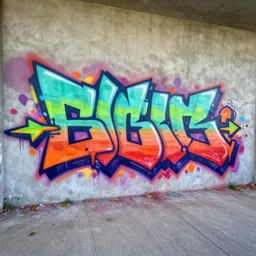 3 d! graffiti, gradients! extreme wide angle, arrows, drips, in the style of daim!, totem, fleks, odeith