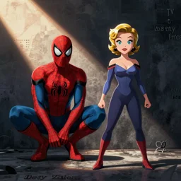 spiderman and betty la fea tv show cross over