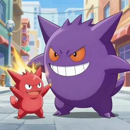 Yu-Gi-Oh time wizard street fighting Gengar