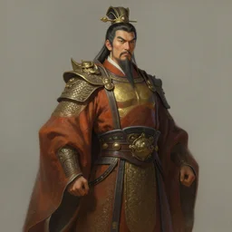 han dynasty superhero emperor in a detailed matte painting by frieke janssens, featured on cgsociety, fantasy art, matte painting, reimagined by industrial light and magic, matte drawing