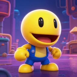 a screenshot of the upcoming live action pacman movie