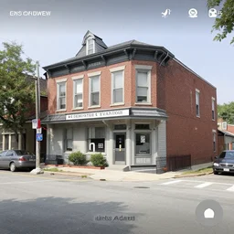 google street view of ( 1 0 0 dempster street evanston illinois ), by ansel adams