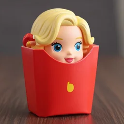 happy meal toy of kristen bell