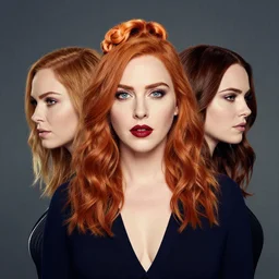 christina hendricks three headed monster