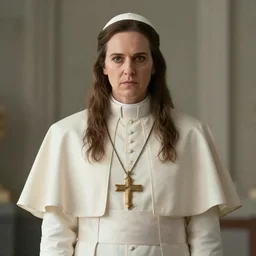 chrisjen avasarala from the expanse as the first female pope