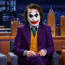 heath ledger's joker on the tonight show with jimmy fallon