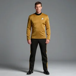 full body digital portrait of bodybuilder captain jean - luc picard, starfleet uniform, star trek the next generation, smooth, elegant, sharp focus, highly detailed