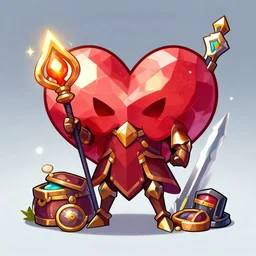 little wonder miss hero Video game icon fantasy art heartstone , 2d game art, official art, concept art ,    behance hd , concept art by Jesper Ejsing, by RHADS, Makoto Shinkai bastion magic potion forged armor sword helmet loot stuff