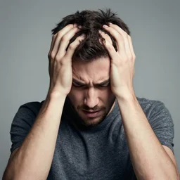 a portrait of stress