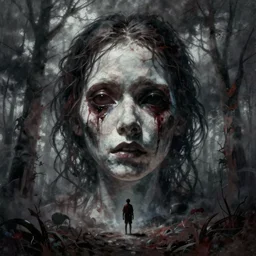 hyper realistic, insanity of the mind, inspired by silent hill, painted by keith thompson