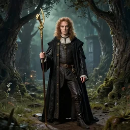 a medieval nobleman by tim burton |