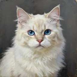phantom cat, oil on canvas, high detail, hyperrealism, photo realistic, masterpiece