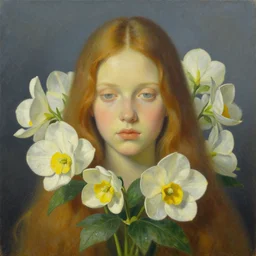 buttercup dream, oil on canvas, surrealism, highly detailed, masterpiece, award - winning, artstationhd