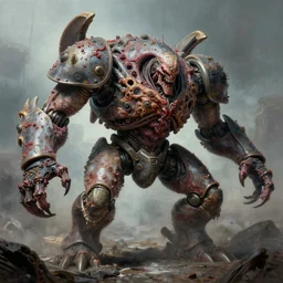 airbrushed awful fibrinous exudate angled polydactile terroizing battle machine by jack kirby, wayne d barlowe, francesco blanc, geof darrow, alex ross, basil gogos, philippe druillet, fine art masterpiece baked at 3 0 0 f, matte painting, cold lighting, aged with sunlight, award winning horror, photorealistic render, cinematic