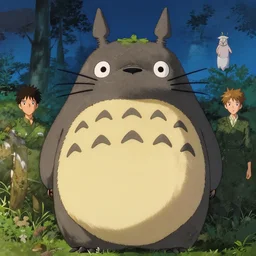 highly detailed portrait of totoro, magnificent, photographic realistic background, by james gilleard, by joe fenton, by kaethe butcher, trending on instagram, award winning details