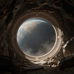 portal to another planet, dramatic lighting, cinematic establishing shot, extremely high detail, photorealistic, cinematic lighting