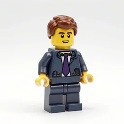 Saul Goodman As A Lego Figure, Photorealistic
