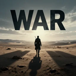 Movie poster for a movie about War