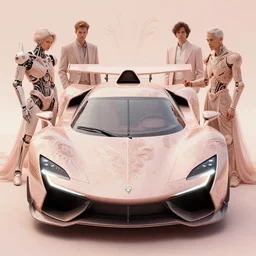 cyborg cyber supercar slick, warm pastel tones : by michal karcz, daniel merriam, victo ngai and guillermo del toro : ornate, dynamic, particulate, intricate, elegant, highly detailed, centered, artstation, smooth, sharp focus, octane render