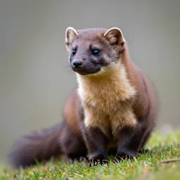 nature photo of a pine marten