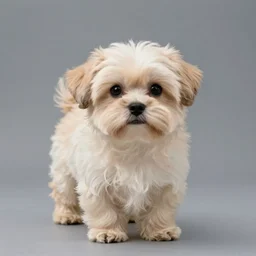 a microscopic cream colored havanese dog, anton fadeev greg rutkowski intricate 3 2 k trending on artstation cgsociety contest winner award winning golden ratio centered minutia details