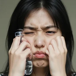 bottled up face