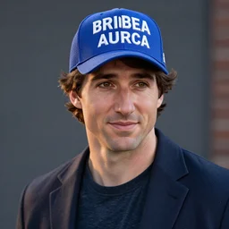 justin trudeau wearing a maga hat, epic character portrait, renderer by unreal engine