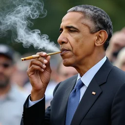 obama smoking a blunt at woodstock