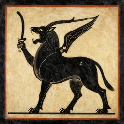 minotaur, minoan painting