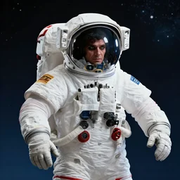 robbie rotten as an austronaut