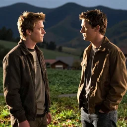 still of Topher Grace and Kurtwood Smith on That 70s Show