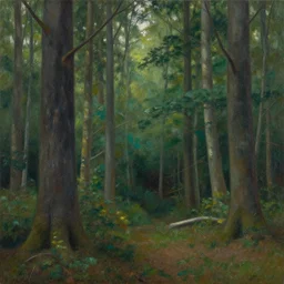 painting of a forest, fine details, magali villeneuve, artgerm, rutkowski