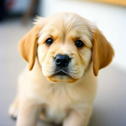 portrait of a puppy. fujichrome provia 1 0 0 f