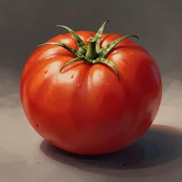 average tomato illustration by Philippe Druillet