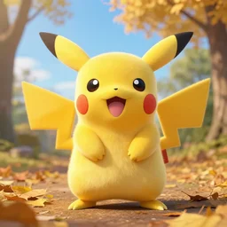 real life absol pokemon, cute!!!, heroic!!!, adorable!!!, playful!!!, fluffly!!!, happy!!!, cheeky!!!, mischievous!!!, ultra realistic!!!, autumn, clear weather, ( golden hour ), sharp focus