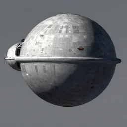 Concept art of the Death Star