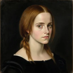 A painting of emma watson by Hieronymus Bosch