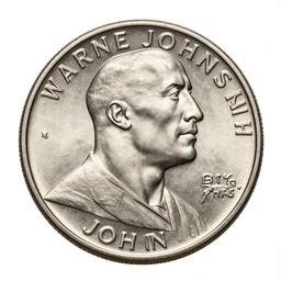 dwayne johnson u. s. quarter, white background