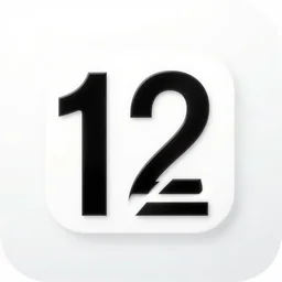 ios 1 2 logo