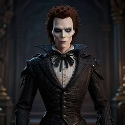 hyperrealistic dslr film still of tom kenny as edward scissorhands, stunning 8 k octane comprehensive 3 d render, inspired by istvan sandorfi & greg rutkowski & unreal engine, perfect symmetry, dim volumetric cinematic lighting, extremely hyper - detailed, incredibly real lifelike attributes & texture, intricate, masterpiece, artstation, 8 k 8 5 mm f 1. 4