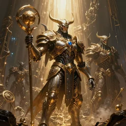 still frame from Prometheus movie by giger, necron lord skorpekh editorial by Malczewski, biomechanical armoured knight by Wayne Barlowe, MTG ornate elaborate complex artifact golem of annihilation by Alan merrett