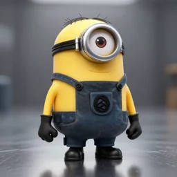 minion styled tactical gear armor, 8 k shot, hd photo, reflection on metal