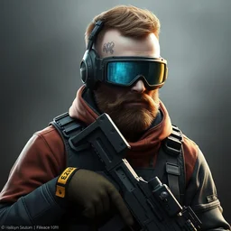 jesse pinkman as a rainbow six siege operator, 4 k, highly detailed, artstation